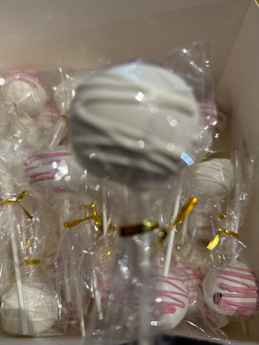Cake pops (12) Red Velvet